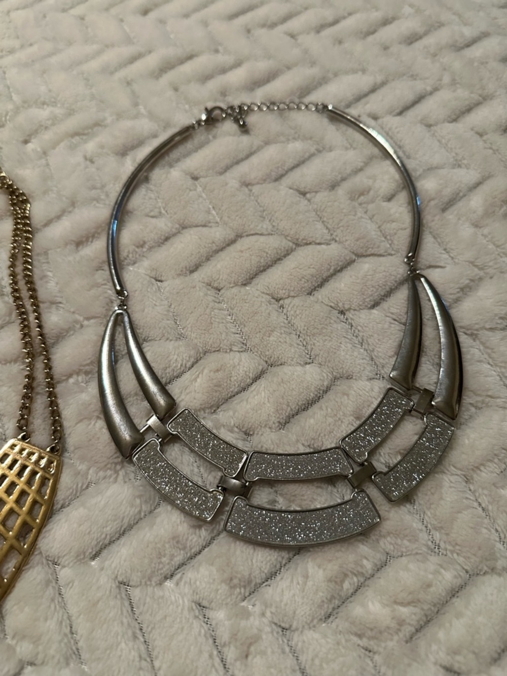 3 Statement Necklaces gold and silver- Women’s Jewelry